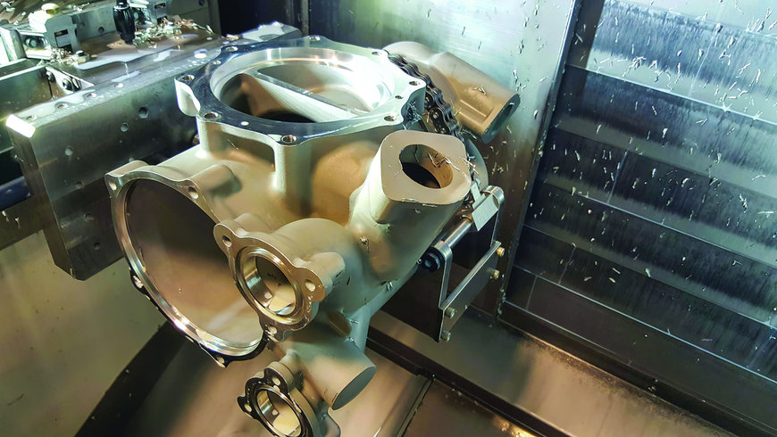 OFFICINA DI PRECISIONE SPECIALIZZATA IN MICROFUSIONI IN ALLUMINIO AUMENTA LA PRODUZIONE DI OLTRE L'80%
